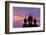 Sunset at Pha That Luang Gate in Laos-null-Framed Photographic Print