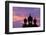 Sunset at Pha That Luang Gate in Laos-null-Framed Photographic Print