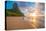 Sunset at Pico Mountain Above Boldro Beach-Tom Till-Stretched Canvas