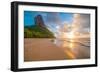 Sunset at Pico Mountain Above Boldro Beach-Tom Till-Framed Photographic Print