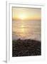 Sunset at Playa De Alojera Beach, Alojera, West Coast, La Gomera, Canary Islands, Spain, Atlantic-Markus Lange-Framed Photographic Print