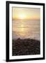 Sunset at Playa De Alojera Beach, Alojera, West Coast, La Gomera, Canary Islands, Spain, Atlantic-Markus Lange-Framed Photographic Print