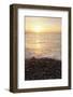 Sunset at Playa De Alojera Beach, Alojera, West Coast, La Gomera, Canary Islands, Spain, Atlantic-Markus Lange-Framed Photographic Print