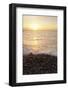 Sunset at Playa De Alojera Beach, Alojera, West Coast, La Gomera, Canary Islands, Spain, Atlantic-Markus Lange-Framed Photographic Print