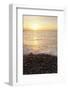 Sunset at Playa De Alojera Beach, Alojera, West Coast, La Gomera, Canary Islands, Spain, Atlantic-Markus Lange-Framed Photographic Print