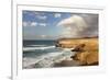 Sunset at Playa Del Viejo Rey, La Pared, Fuerteventura, Canary Islands, Spain, Atlantic, Europe-Markus Lange-Framed Photographic Print