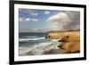 Sunset at Playa Del Viejo Rey, La Pared, Fuerteventura, Canary Islands, Spain, Atlantic, Europe-Markus Lange-Framed Photographic Print