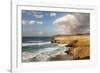 Sunset at Playa Del Viejo Rey, La Pared, Fuerteventura, Canary Islands, Spain, Atlantic, Europe-Markus Lange-Framed Photographic Print