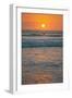 Sunset at Playa Guiones Surfing Beach-Rob Francis-Framed Photographic Print