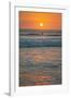 Sunset at Playa Guiones Surfing Beach-Rob Francis-Framed Photographic Print