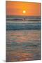 Sunset at Playa Guiones Surfing Beach-Rob Francis-Mounted Photographic Print