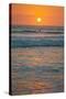 Sunset at Playa Guiones Surfing Beach-Rob Francis-Stretched Canvas