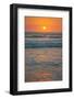 Sunset at Playa Guiones Surfing Beach-Rob Francis-Framed Photographic Print