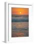 Sunset at Playa Guiones Surfing Beach-Rob Francis-Framed Photographic Print