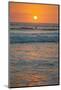 Sunset at Playa Guiones Surfing Beach-Rob Francis-Mounted Photographic Print