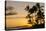 Sunset at Poipu Beach, Kauai, Hawaii, United States of America, Pacific-Michael DeFreitas-Stretched Canvas