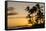 Sunset at Poipu Beach, Kauai, Hawaii, United States of America, Pacific-Michael DeFreitas-Framed Stretched Canvas