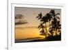 Sunset at Poipu Beach, Kauai, Hawaii, United States of America, Pacific-Michael DeFreitas-Framed Photographic Print