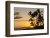 Sunset at Poipu Beach, Kauai, Hawaii, United States of America, Pacific-Michael DeFreitas-Framed Premium Photographic Print