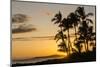 Sunset at Poipu Beach, Kauai, Hawaii, United States of America, Pacific-Michael DeFreitas-Mounted Premium Photographic Print