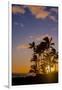 Sunset at Poipu Beach, Kauai, Hawaii, USA-Richard Duval-Framed Photographic Print