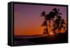 Sunset at Poipu Beach, Kauai, Hawaii, USA-Richard Duval-Framed Stretched Canvas