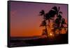 Sunset at Poipu Beach, Kauai, Hawaii, USA-Richard Duval-Framed Stretched Canvas