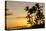 Sunset at Poipu Beach, Kauai, Hawaii-Michael DeFreitas-Stretched Canvas