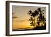 Sunset at Poipu Beach, Kauai, Hawaii-Michael DeFreitas-Framed Photographic Print