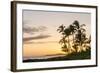 Sunset at Poipu Beach Kauai, Hawaii-Michael DeFreitas-Framed Photographic Print