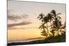 Sunset at Poipu Beach Kauai, Hawaii-Michael DeFreitas-Mounted Photographic Print