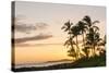 Sunset at Poipu Beach Kauai, Hawaii-Michael DeFreitas-Stretched Canvas
