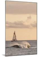 Sunset at Poipu Beach Kauai, Hawaii-Michael DeFreitas-Mounted Photographic Print