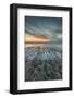 Sunset at Ponto Beach in Carlsbad, Ca-Andrew Shoemaker-Framed Photographic Print