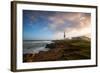 Sunset at Portland Bill in Dorset, England UK-Tracey Whitefoot-Framed Photographic Print