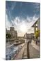 Sunset at Reichstag and River Spree, Berlin, Germany-Sabine Lubenow-Mounted Photographic Print