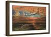 Sunset at Sea after a Storm-Francis Danby-Framed Giclee Print