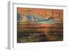Sunset at Sea after a Storm-Francis Danby-Framed Giclee Print