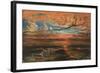 Sunset at Sea after a Storm-Francis Danby-Framed Giclee Print