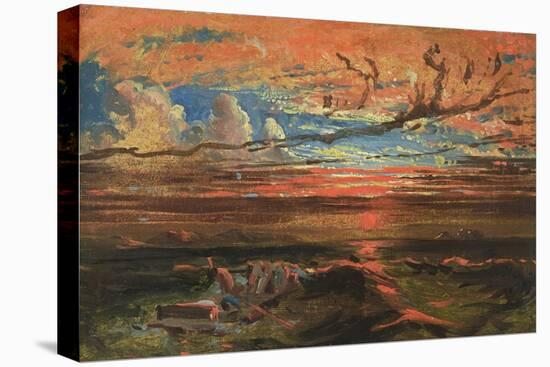 Sunset at Sea after a Storm-Francis Danby-Stretched Canvas