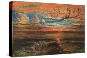 Sunset at Sea after a Storm-Francis Danby-Stretched Canvas