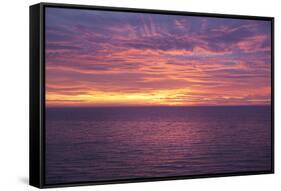 Sunset at Sea-Karyn Millet-Framed Stretched Canvas