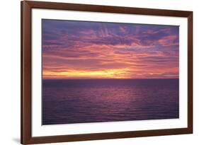 Sunset at Sea-Karyn Millet-Framed Photographic Print