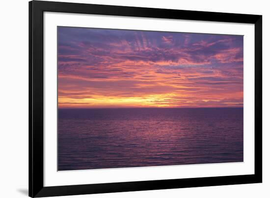 Sunset at Sea-Karyn Millet-Framed Photographic Print
