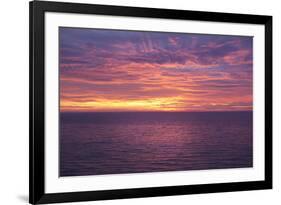 Sunset at Sea-Karyn Millet-Framed Photographic Print