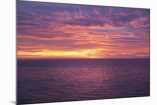 Sunset at Sea-Karyn Millet-Mounted Photographic Print