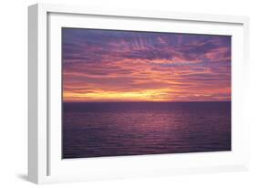 Sunset at Sea-Karyn Millet-Framed Photographic Print