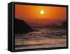 Sunset at Seal Rock: Oregon, USA-Michel Hersen-Framed Stretched Canvas