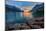Sunset at St. Mary Lake, Glacier National Park, MT-kan_khampanya-Mounted Photographic Print