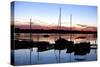 Sunset At Sturgeon Bay, Door County, Wisconsin '12-Monte Nagler-Stretched Canvas